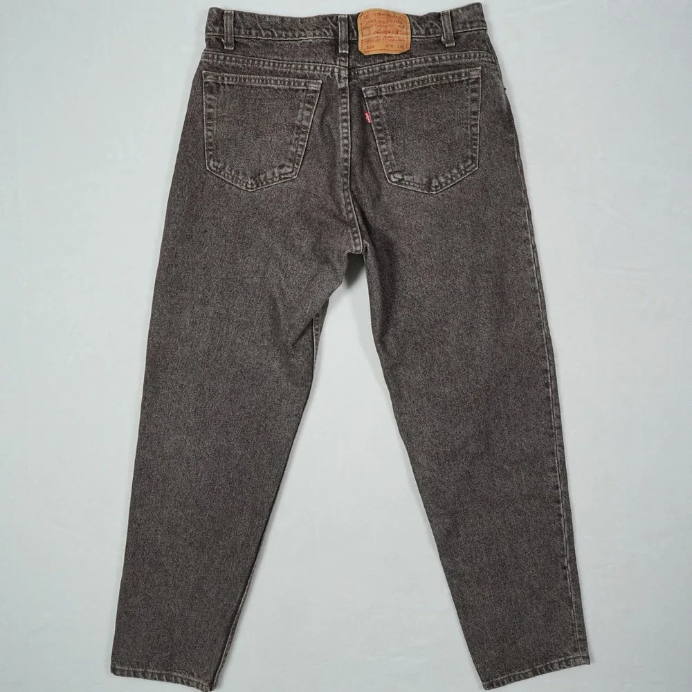Vintage Levi's 550 Jeans 34x30 Made in USA Faded Purple Stonewash Relaxed Fit 90